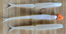 Load image into Gallery viewer, White Sea Bass Pearl White Nuclear Glow Jointed  Fluukee