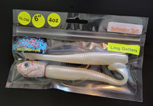 Load image into Gallery viewer, 6" "SALT" Mega Glow Pearl w/ Bleeding Squid Glow Head