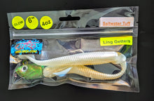 Load image into Gallery viewer, 6" "SALT" Mega Glow Pearl w/ Bleeding Green Glow Head