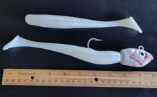 Load image into Gallery viewer, 8" "SALT" Mega Glow Pearl w/ Bleeding Squid Glow Head