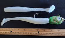 Load image into Gallery viewer, 8" "SALT" Mega Glow Pearl w/ Bleeding Green Glow Head