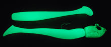 Load image into Gallery viewer, 8" "SALT" Mega Glow Pearl w/ Bleeding Green Glow Head