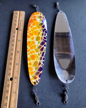 Load image into Gallery viewer, Warren's "Nickel Chrome" Purple Giraffe Mule Kicker