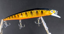Load image into Gallery viewer, 140 Giro Holographic Perch w/ Orange Belly Jerkbait
