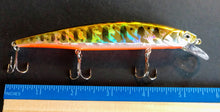 Load image into Gallery viewer, 140 Giro Holographic Perch w/ Pink Belly Jerkbait
