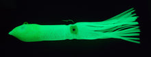 Load image into Gallery viewer, LINGCOD SQUID BLASTER!  Glow &amp; Chartreuse Head
