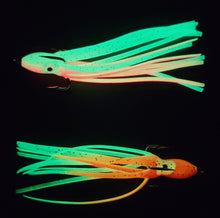 Load image into Gallery viewer, Squid Rig &quot;NUCLEAR GLOW&quot; Pink &amp; Orange
