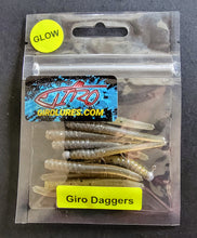 Load image into Gallery viewer, 2&quot; Daggers Ultra Glow Crawfish
