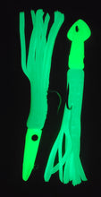 Load image into Gallery viewer, 2oz Squidster Jig Ultra Glow Bonehead
