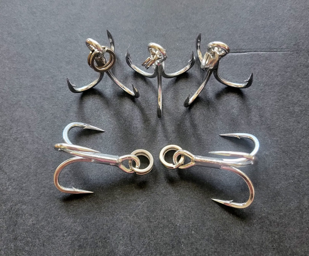 BKK FANGS 5x Treble Hooks 3/0