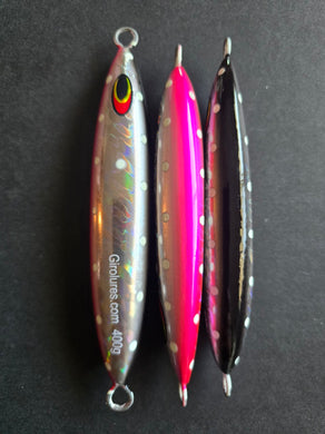 Mega Glow Black & Pink Polka Dot Lazer Bomb