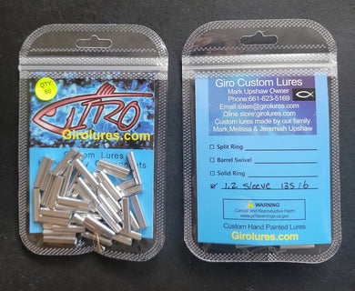 1.2mm / 130-135lb Aluminum Sleeve