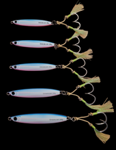 Load image into Gallery viewer, *MEGA GLOW* Katy Perry Giro Darter Rigged Assist Hook
