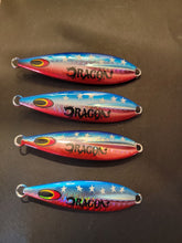 Load image into Gallery viewer, Giro Lures Mega Glow DRAGON "Blue and Red"
