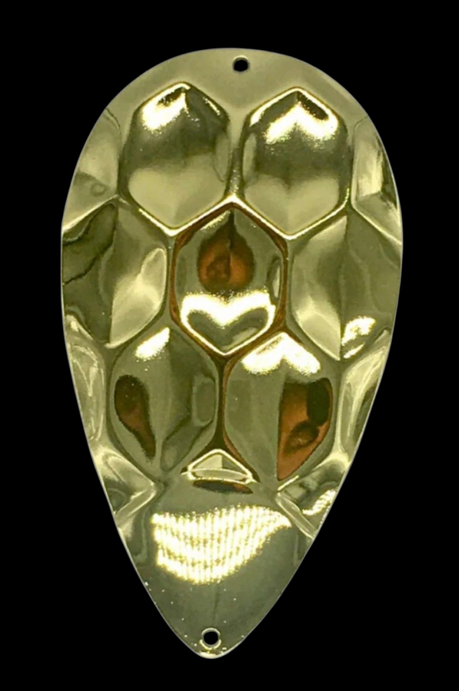 Giro Lures Gold Honeycomb Dodger