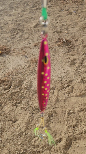 Giro Tomahawk Mega Glow" Holographic Purple/Orange"