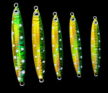 Load image into Gallery viewer, *MEGA GLOW* Green Sardine Giro Darter
