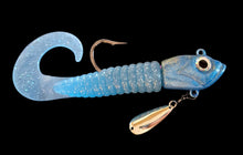 Load image into Gallery viewer, *MEGA GLOW* Giant Guppy Underspin Mack Blue
