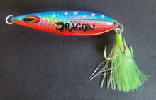Load image into Gallery viewer, Giro Lures Mega Glow DRAGON "Blue and Red"
