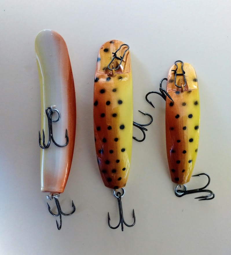 custom printed fishing lures DT Leopard Color Girofish J5 2 3/4 inch / 4X Barbed Treble Hook